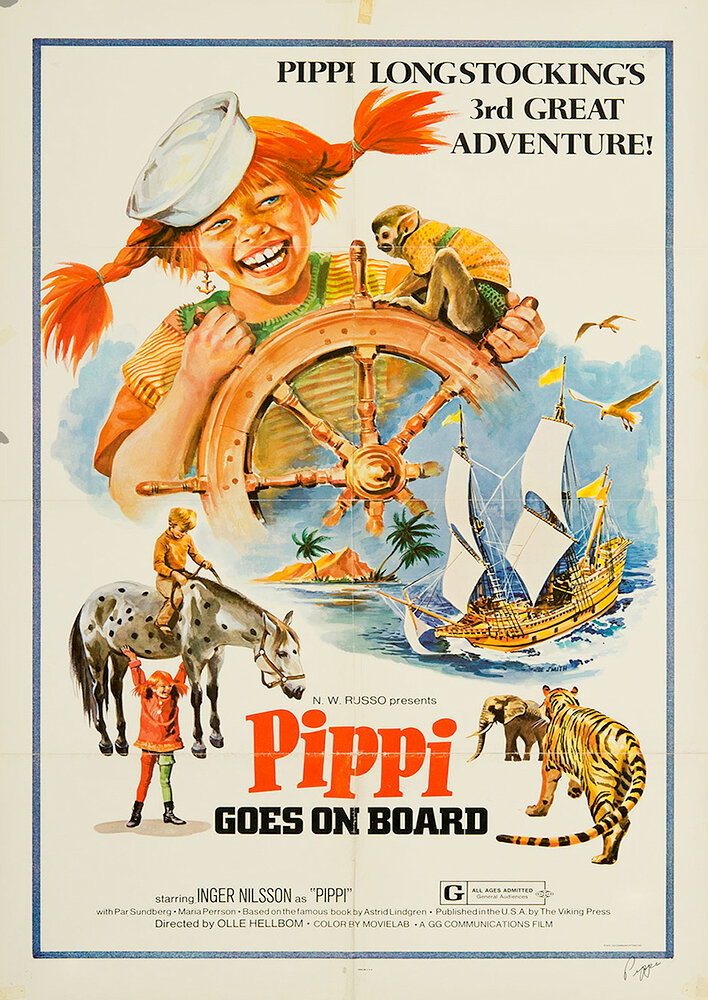 Pippi Goes on Board