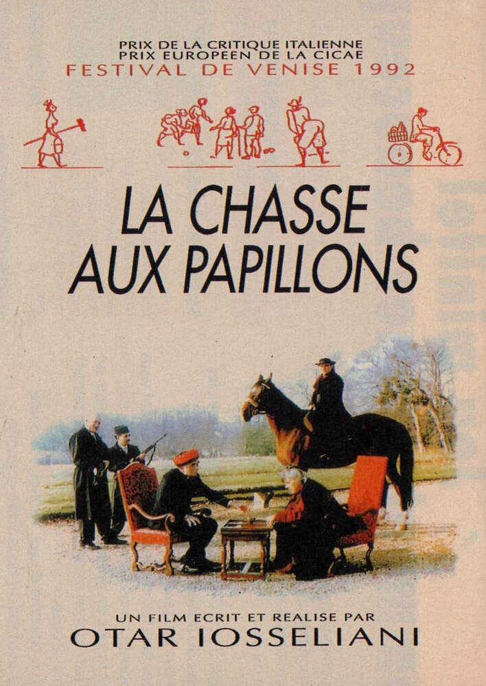 La chasse aux papillons