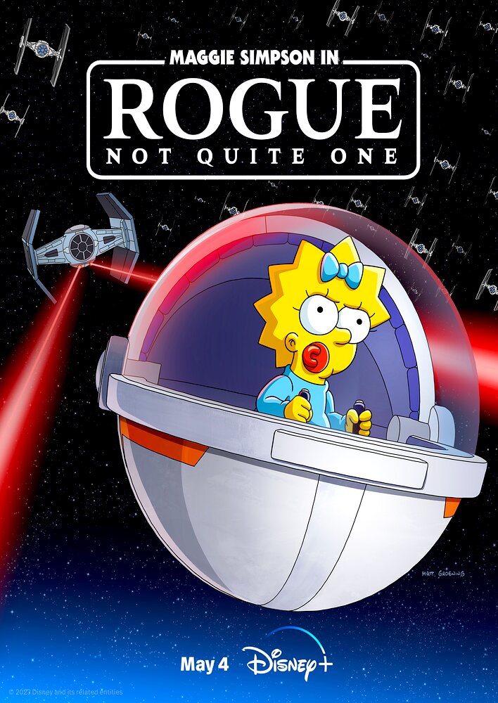 Maggie Simpson in Rogue Not Quite One