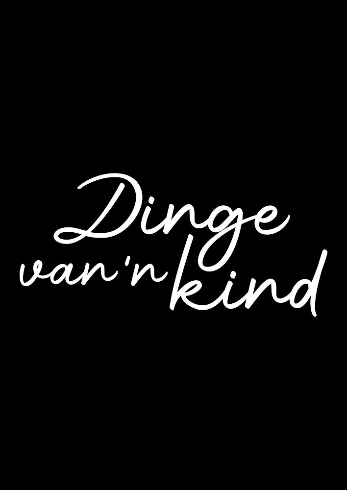 Dinge van 'n Kind