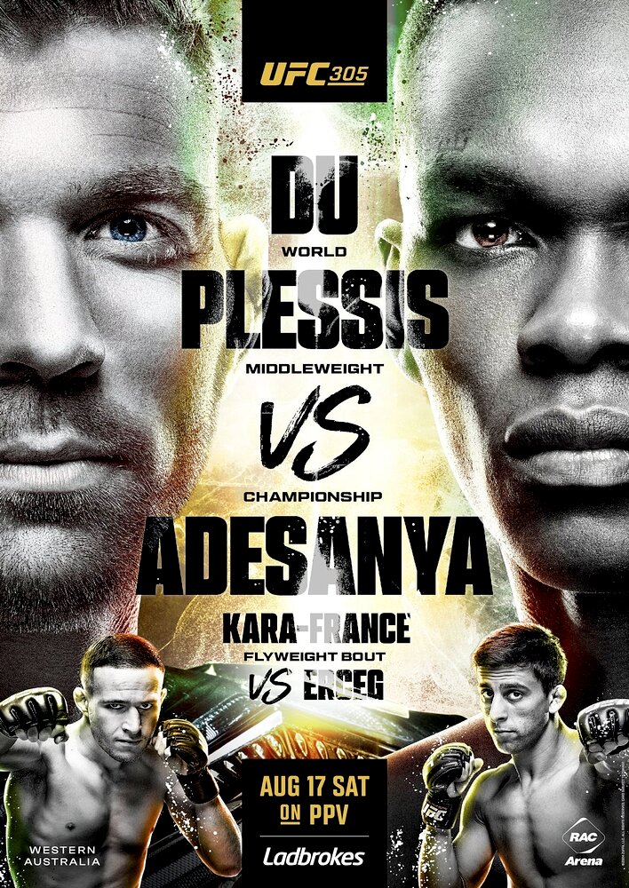 UFC 305: Du Plessis vs. Adesanya