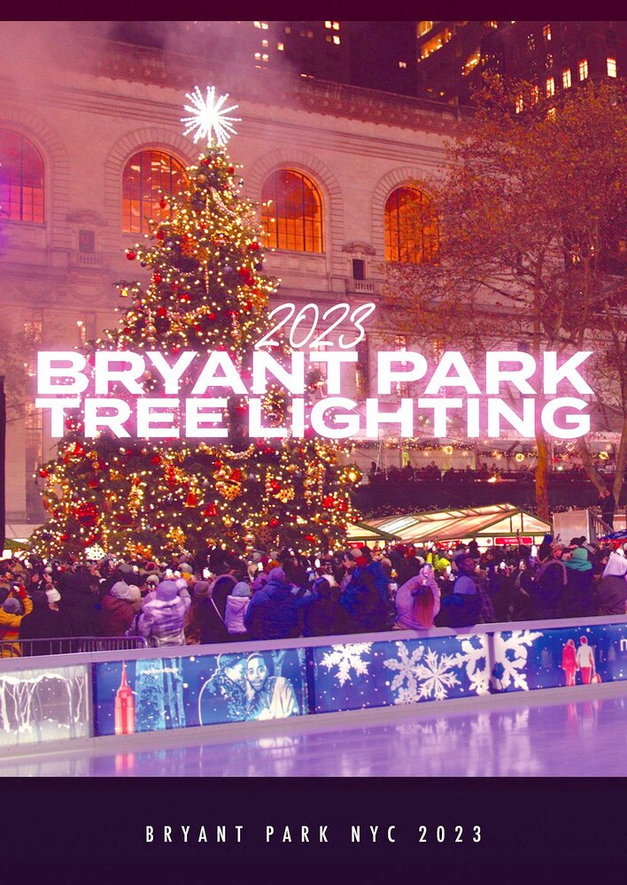 Bryant Park NYC Tree Lighting 2023